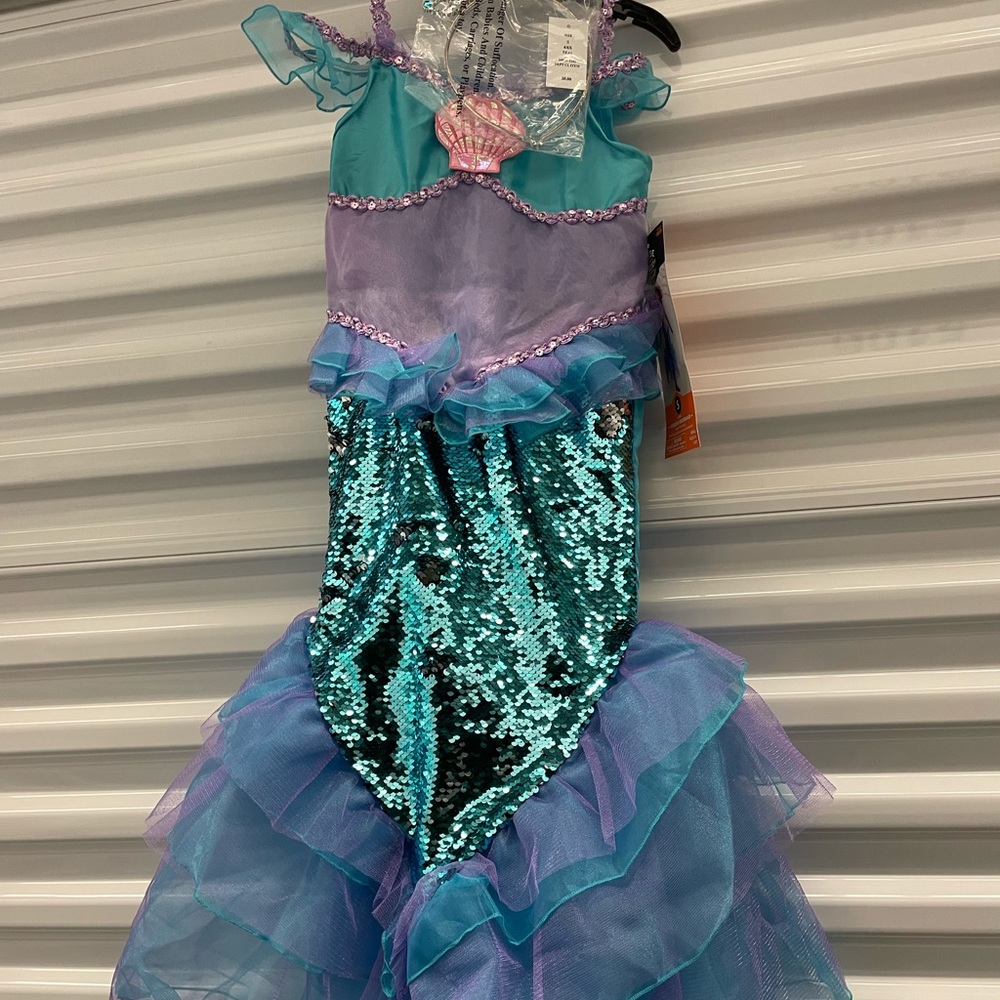 Sequin mermaid kids costume! Brand new!